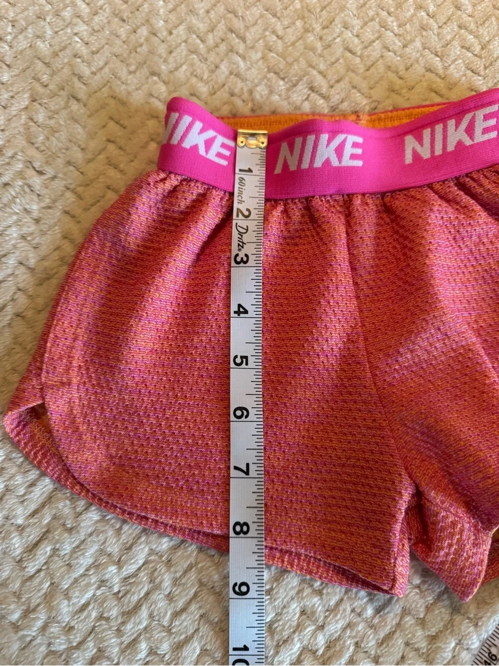 Nike Pink‎ Athletic Shorts with Logo Size 4T